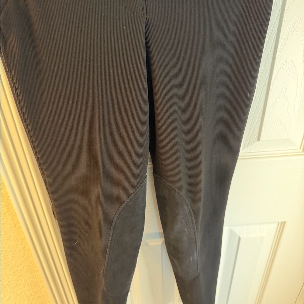Tuff Rider Women's Black Riding Pants - Picture 3 of 10